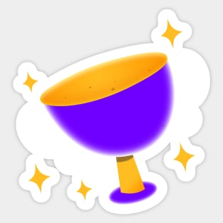 Wizard Cup Sticker